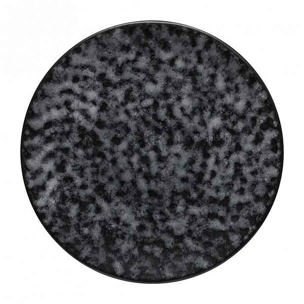 Šedý kameninový podnos Costa Nova Roda Mimas, ⌀ 22 cm