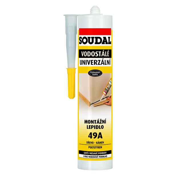 Lepidlo montážní Soudal 49A vodostálé 310 ml