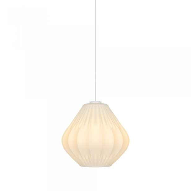Závěsná Led lampa Maluca Bílá E27 Opálová skleněná 29 Cm Moderní Nordlux