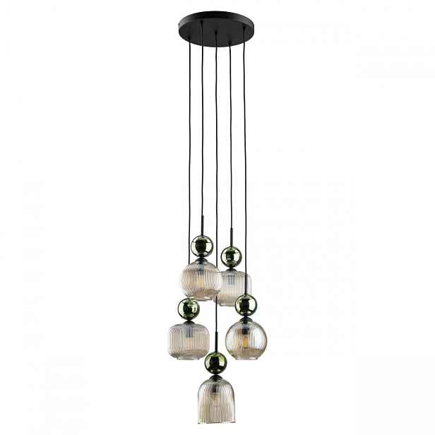 Závěsná lampa Sophia Green Cognac 11149 Tk Lighting