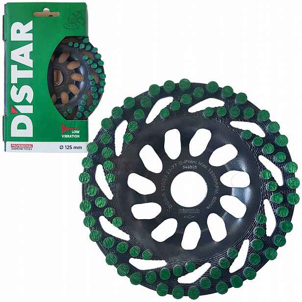 Diamantový Kotouč Distar Green Point 125x22.23 mm Dgs-s