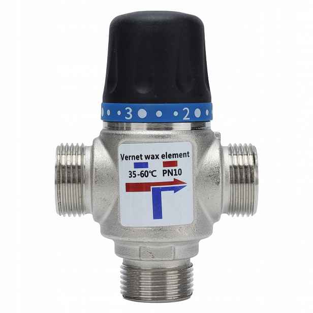 Termostatický Směšovací Ventil 3CESTNÝ G3/4" Kvs 1,6 m3/h
