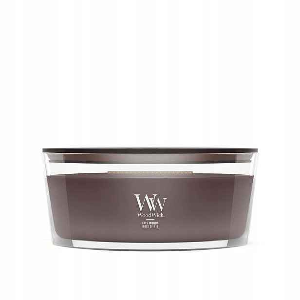 Elipsová svíčka Iris Woods Woodwick