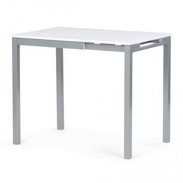 Jídelní stůl Autronic 60x60 cm Bílá Melamin GDT-206 WT