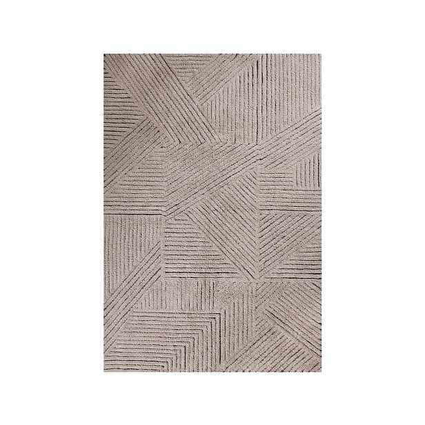 Světle hnědý pratelný ručně tkaný vlněný koberec 170x240 cm Golden Coffee – Lorena Canals