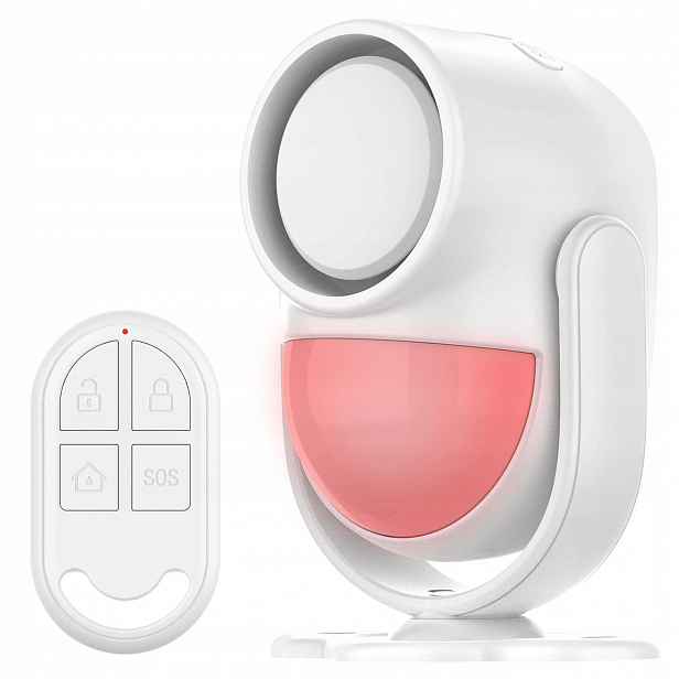 Alarm Siréna Senzor Pohybu Ovladače Do Domu Garáže Na Pozemek 125 dB