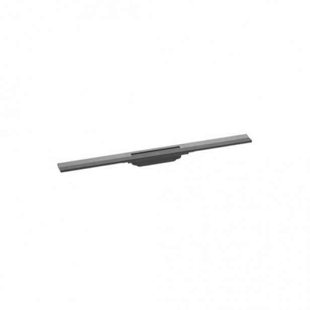 Hansgrohe RainDrain Flex sprchový žlab 80 cm nerez kartáčovaný černý chrom 56044340