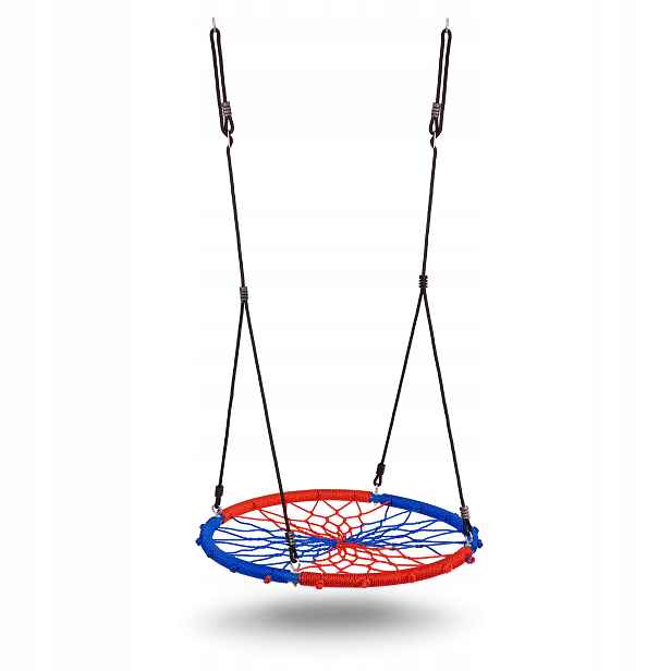 Neo-Sport 1070 Houpačka čapí hnízdo Swingo 95 cm, modro-červená