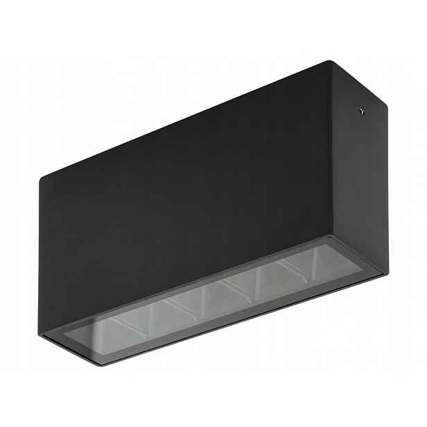 Stropní Svítidlo Pix Led černá 10W IP54 3000K 14,2 cm moderní 500 lm