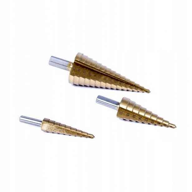 Vrták Stupňovitý Vánoční Stromek 4-39 mm