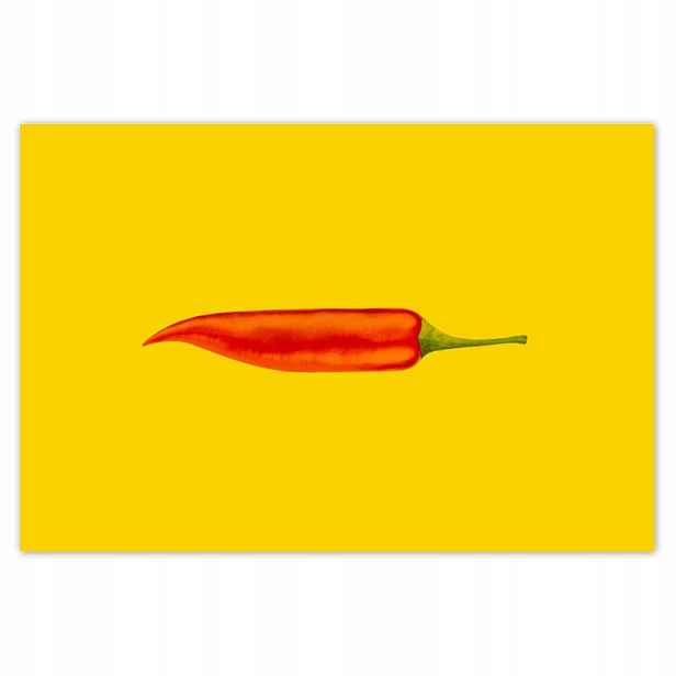 Plakáty 200x135 Červená chilli paprička