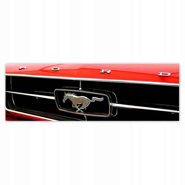 Plakáty 200x66 Grill Ford Mustang