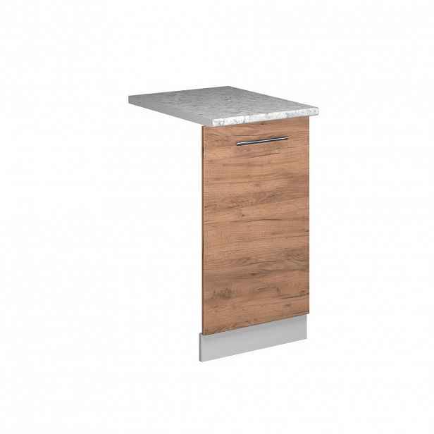 Vicco ČELNÍ PANEL MYČKY Fame-Line Zlatý mocný dub 45 cm s pracovní deskou