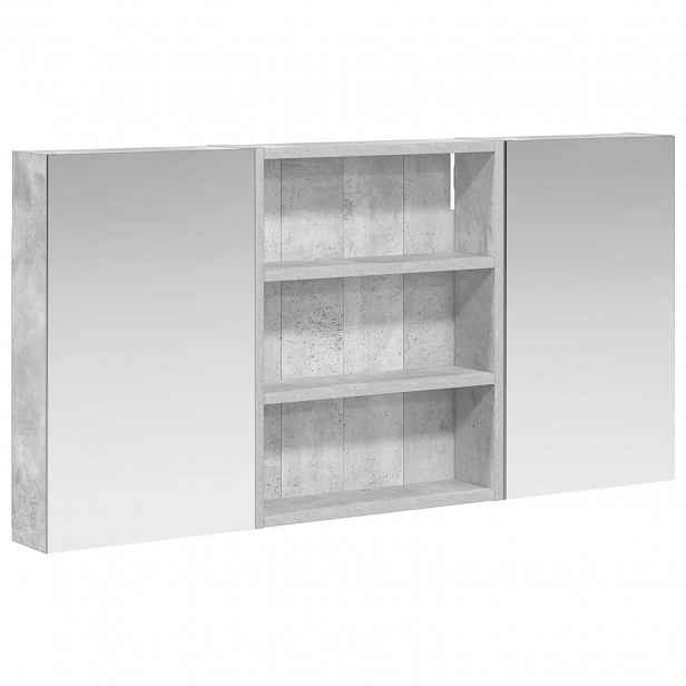 vidaXL Sada koupelnových skříněk 3 ks 100 x 10,5 x 50 cm