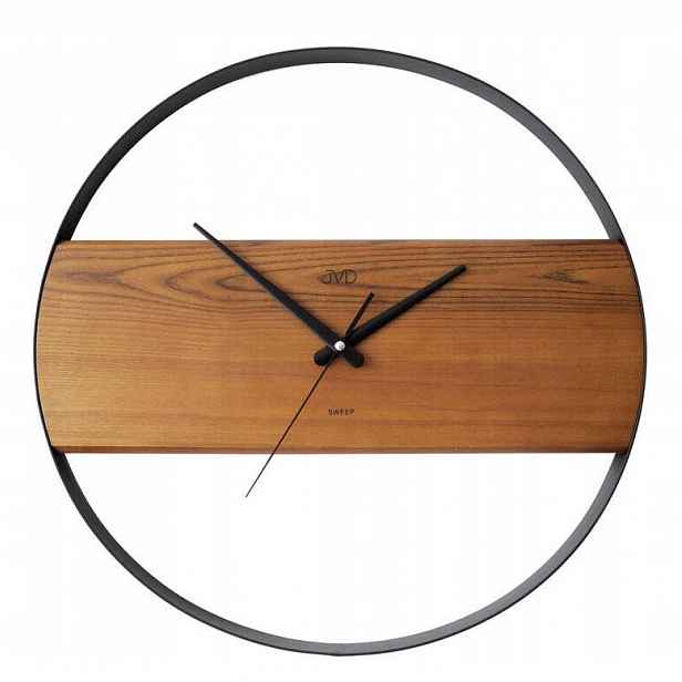 Kulatý Efektní Tiché Nástěnné Hodiny Jvd Loft NS22007.11 35 cm