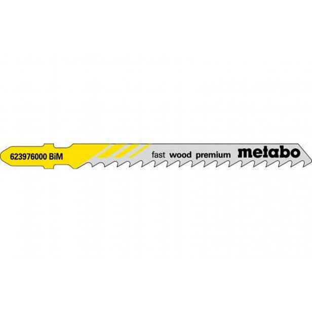 Metabo - Sada pilových plátků na dřevo, délka 74 mm, 5 ks 623976000