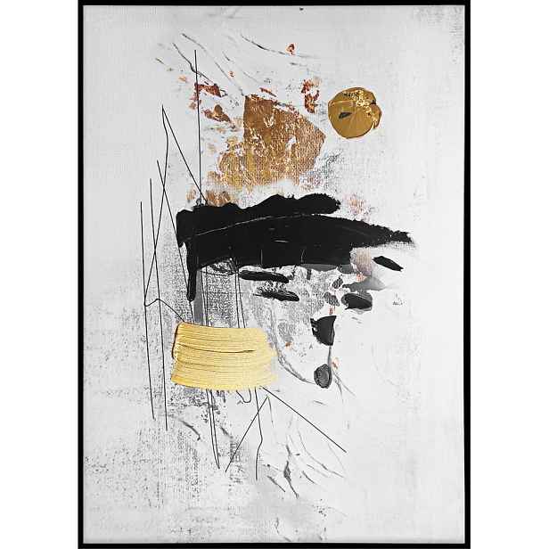 Obraz s ručně malovanými prvky s rámem/na plátně 70x100 cm Fantasia I – Styler