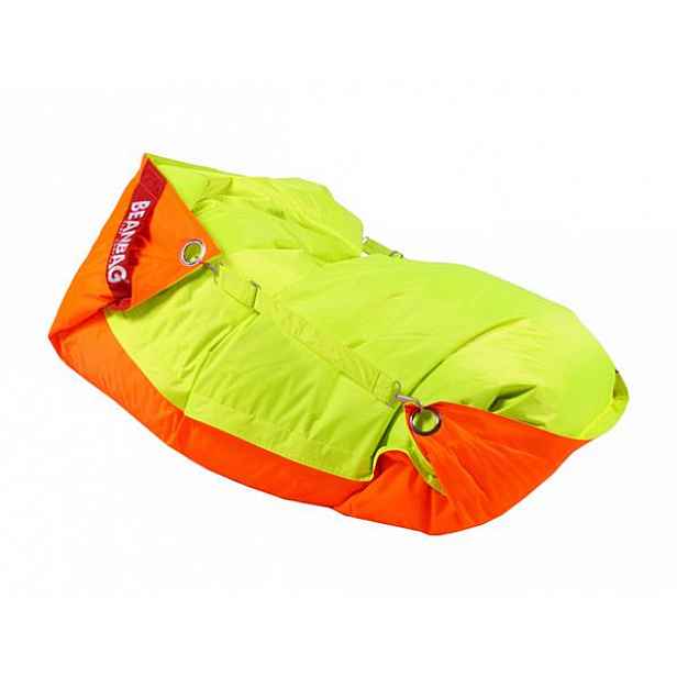 Sedací pytel BeanBag duo-fluo orange-fluo limet