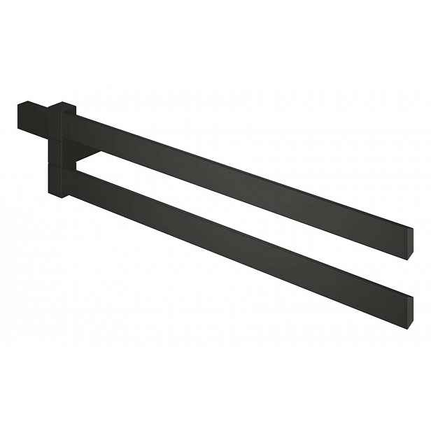 Grohe Selection Cube - Držák ručníků, délka 40 cm, matná černá 407682430