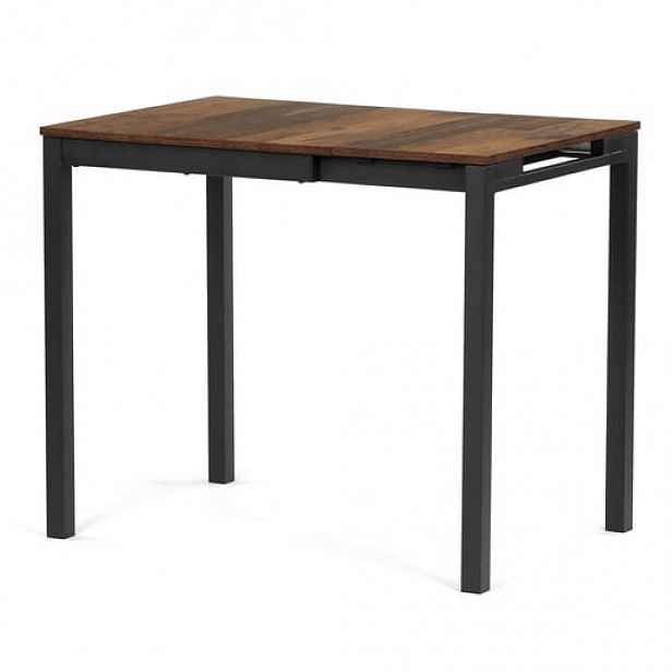 Jídelní stůl Autronic 60x60 cm Hnědá Melamin GDT-206 OLW2