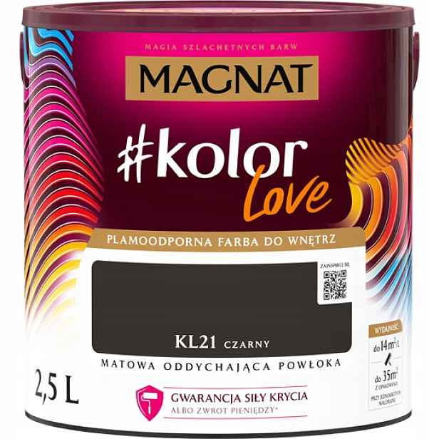 Magnat Barva Love KL21 černá 2,5L