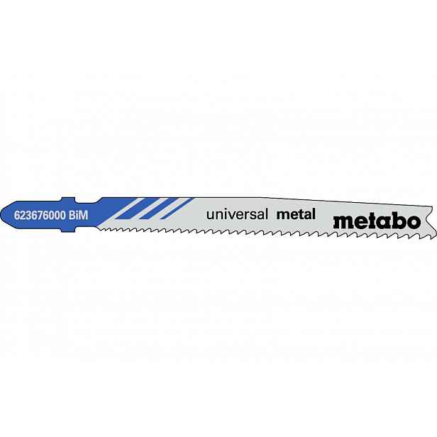 Metabo - Sada pilových plátků na kov, délka 74 mm, 5 ks 623676000