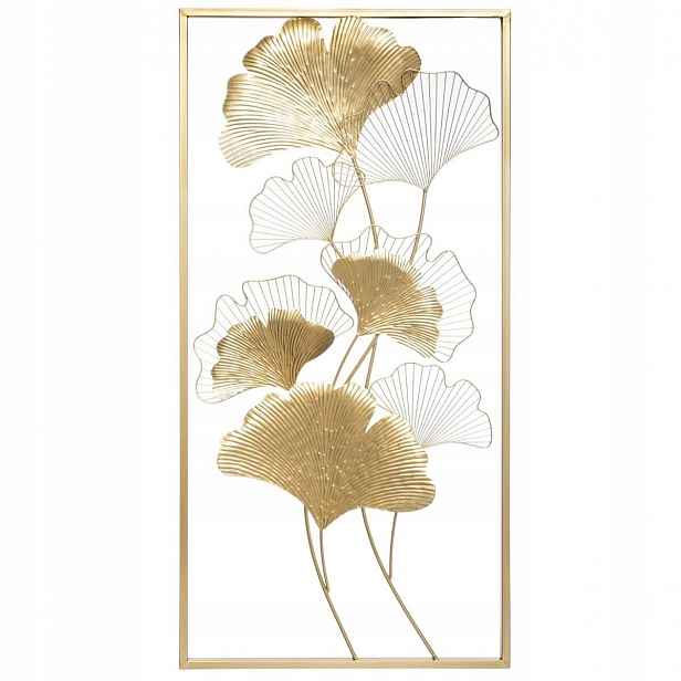 Nástěnná dekorace Ginko 50x100 cm dekorace do obývacího pokoje