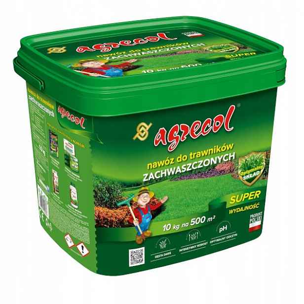 Hnojivo pro trávníky na plevel 10 kg Agrecol