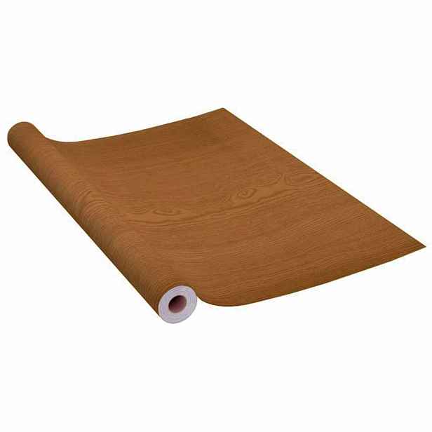 vidaXL Samolepící tapeta na nábytek dub 500 x 90 cm PVC