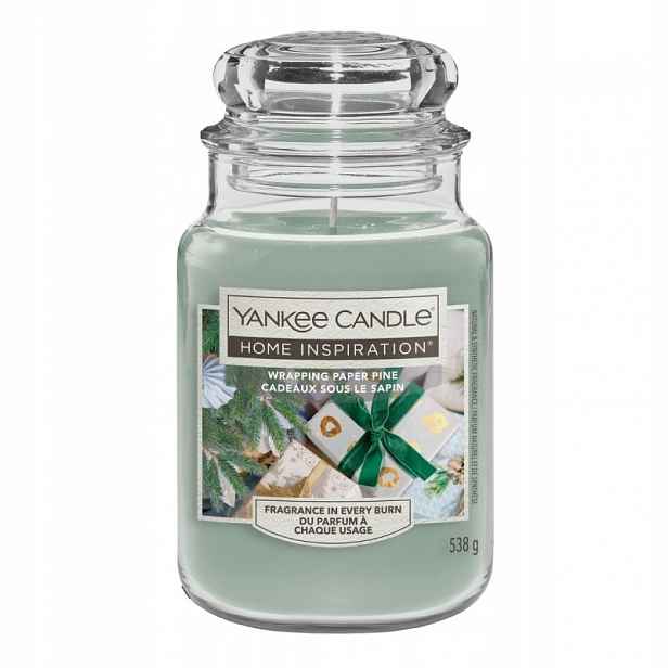 Yankee Candle Hi balicí papír svíčka borovice 538g