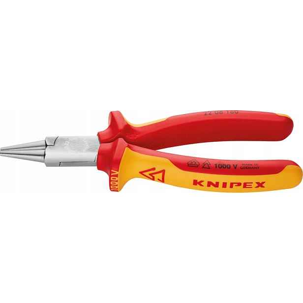 Kleště kulaté izolované Vde 160 mm 22 06 160 Knipex