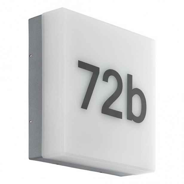 Nástěnná lampa Eglo CORNALE plast antracit 97289