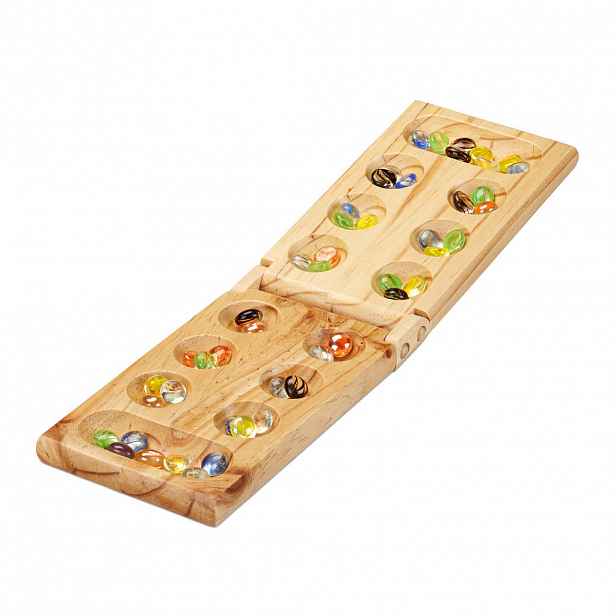 Relaxdays HRA Přírodní Mancala Kalaha