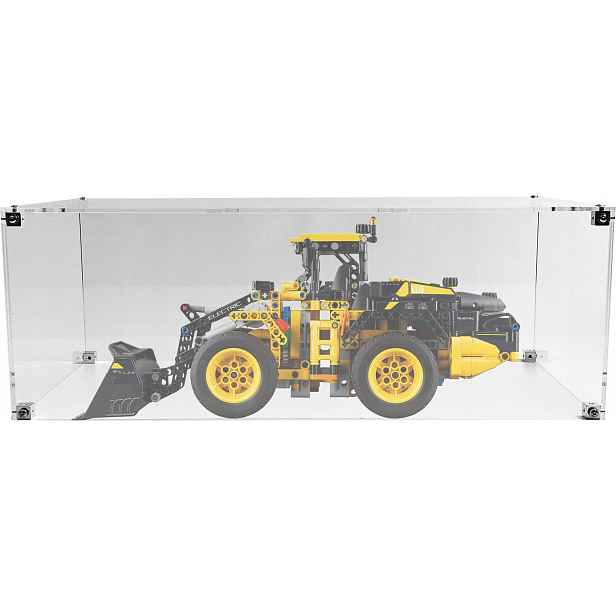 Vitrína Drewlandia pro stavebnici Lego 42209 Technic Volvo L120