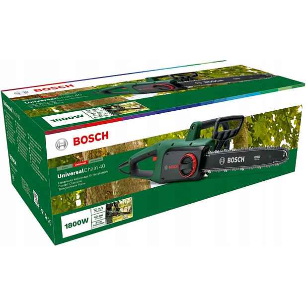 Bosch Universalchain 40 Řetězová pila 40 cm 1800 W Zelená Černá