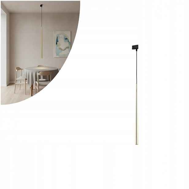 Černá závěsná lampa Piano 3-fázová nad stůl Tk Lighting