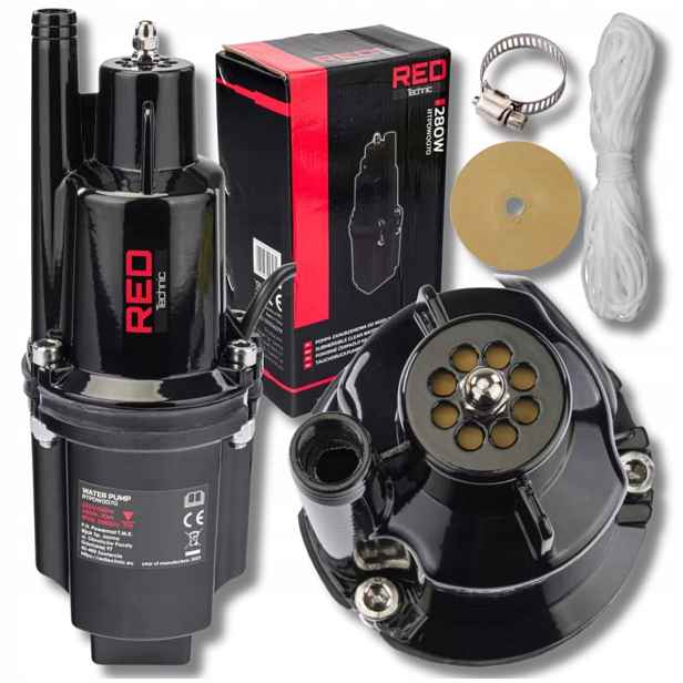 Horní Membránová Pumpa 280W šňůra, náhradní membrána 1080 l/h
