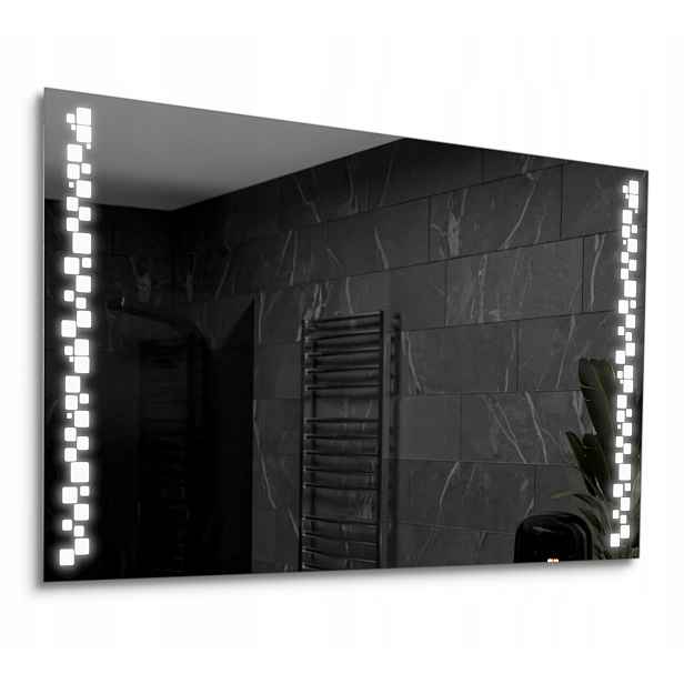 Zrcadlo Led podsvícené na zeď 70x50 cm Detroit