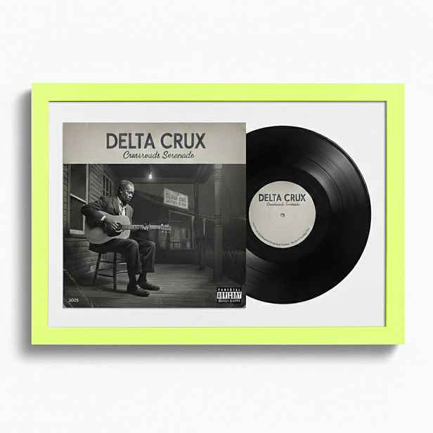 K-Möbel RÁM NA GRAMOFONOVÉ DESKY 40/60 na obal a vinylovou desku