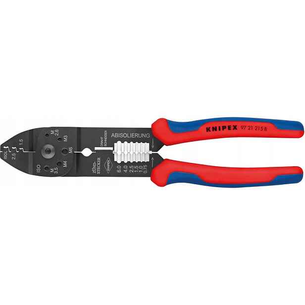 Kleště na krimpování konektorů 0,5-2,5 mm² 97 21 215 B Knipex