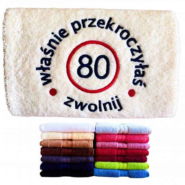 Vtipný Dárek K 80. Narozeninám Pro Ženu Babičky, Kterou Máme, Tetě, Latce, Ručník