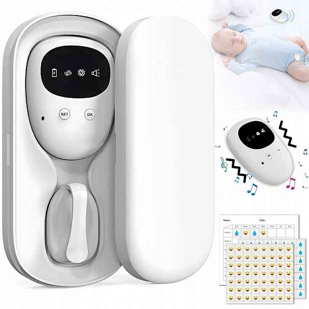 Alarm Probuzení Bezpřevodové Noční Namáčení 3 Režimy Provozu Pro Děti Bílý