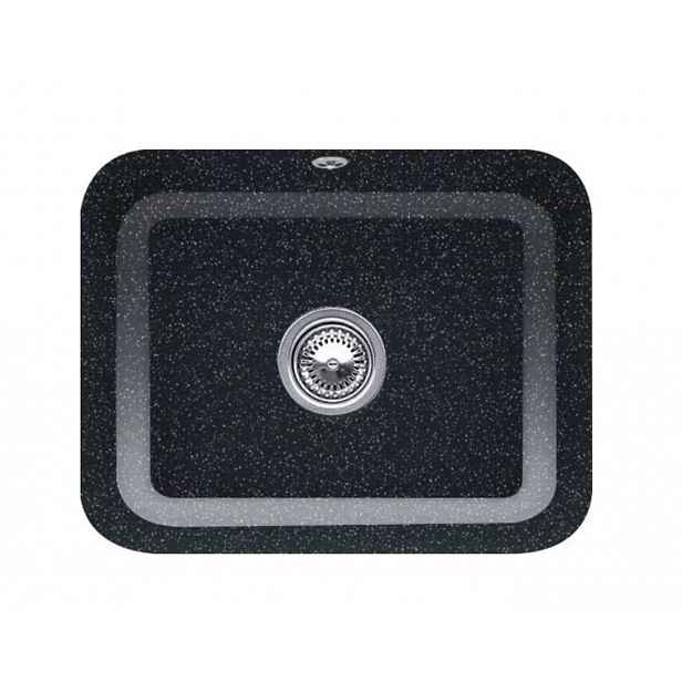 Villeroy & Boch Cisterna 60C - Keramický dřez 55x44 cm, CeramicPlus, chromit 670601J0