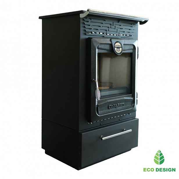 CALISKAN Krbová kamna VLTAVA BOX - černá