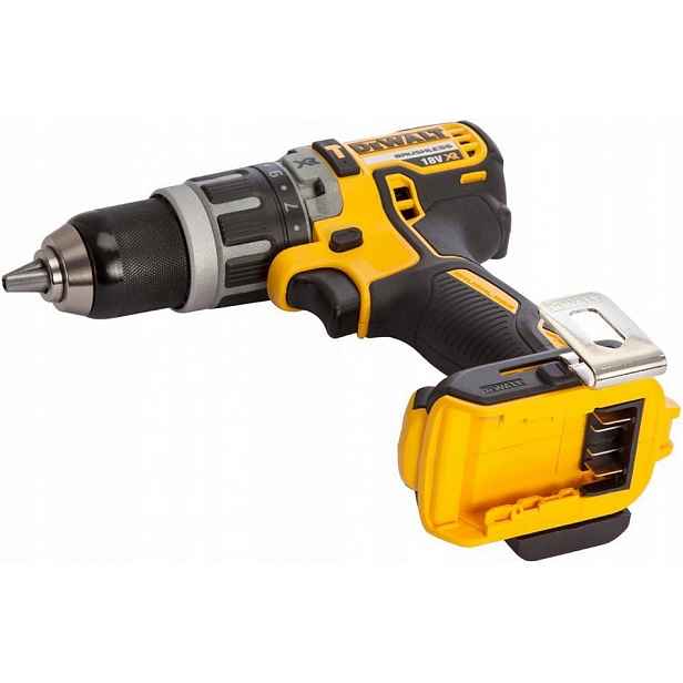 DeWALT aku vrtačka dcd796N 18V s příklepem, akumulátorová baterie 18V
