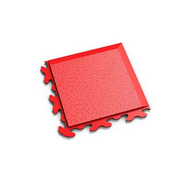 Dlaždice rohová B Fortelock Machine invisible hadí kůže ROSSO RED