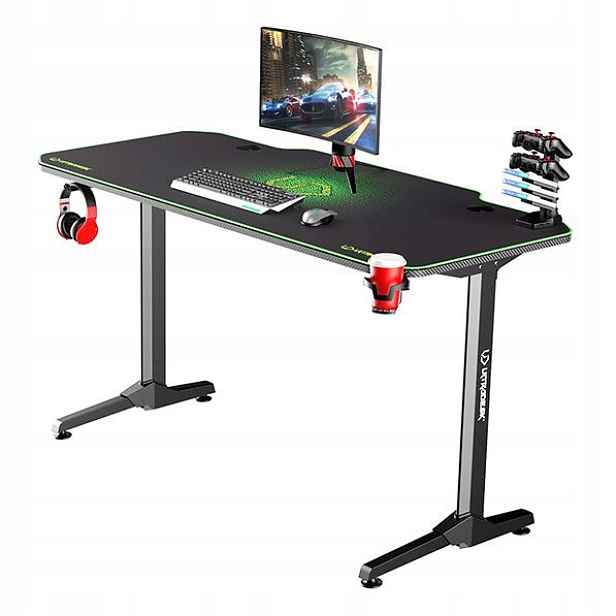 Ultradesk herní stůl Frag zelený