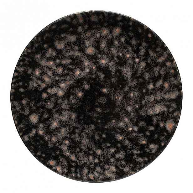 Šedý kameninový podnos Costa Nova Roda Iris, ⌀ 28 cm