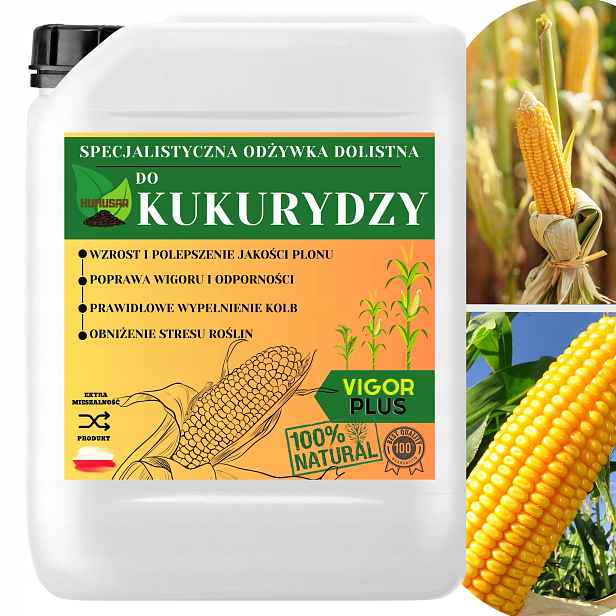 Vícesložkové Listové Hnojivo Vigor Plus Efektivní Kukuřice, Síla 10 L