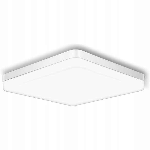Stropní Svítidlo Stropní Svítidlo Led Čtverec Nástěnný Moderní 48W 6500K 30CM